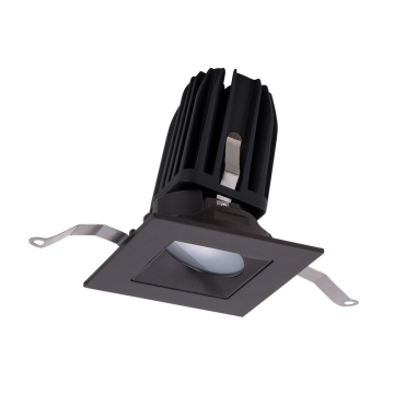 WAC Lighting FQ 2" LED Square Wall Wash Trimmed Downlight - 1,435 Lumens - 25W - 3000K - 120-277V - Dark Bronze