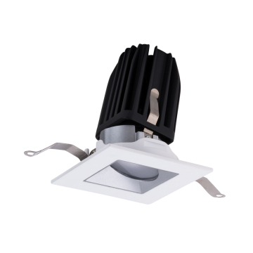 WAC Lighting FQ 2" LED Square Wall Wash Trimmed Downlight - 1,435 Lumens - 25W - 3000K - 120-277V - Haze