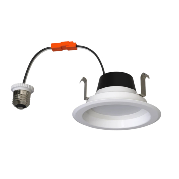 RAB R34X 4" LED Retrofit Downlight - Smooth Trim - 5 | 6 | 7W - CCT Selectable - 120V - White