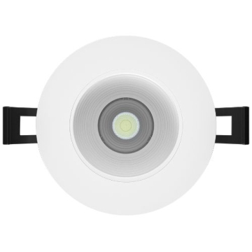 RAB 3" 9W Deep Regressed LED Downlight - Baffle - CCT Selectable - 120V
