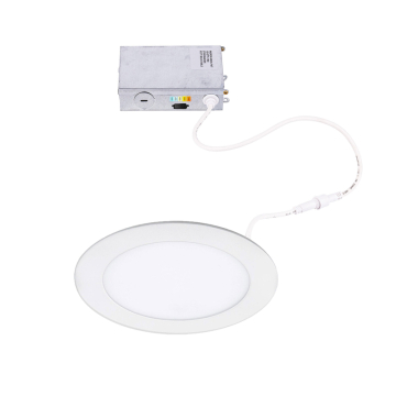 WAC Lighting Lotos 4" Fire Rated Round LED Downlight - 725 Lumens - 8W - CCT Selectable - 120-277V - White