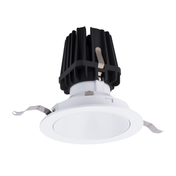 WAC Lighting FQ 4" LED Round Trimmed Downlight - 2,495 Lumens - 28W - 3000K - 120-277V - White
