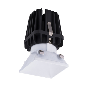 WAC Lighting FQ 4" LED Square Trimless Downlight - 2,445 Lumens - 28W - 3000K - 120-277V - White