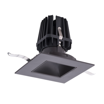 WAC Lighting FQ 4" LED Square Trimmed Downlight - 2,445 Lumens - 28W - 3000K - 120-277V - Dark Bronze