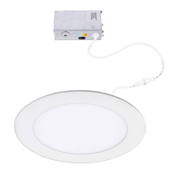 WAC Lighting Lotos 6" Fire Rated Round LED Downlight - 1,200 Lumens - 15W - CCT Selectable - 120-277V - White