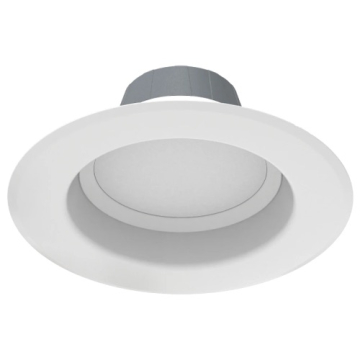 RAB 6" LED Retrofit Downlight - 14W - CCT Selectable - 1200 Lumens - 120V - Smooth Trim
