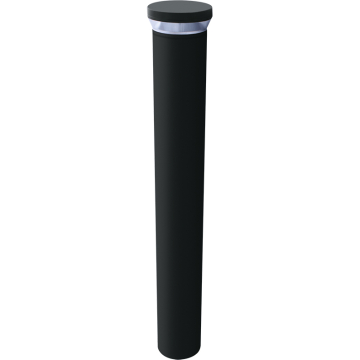 RAB 12W 42" Round LED Bollard - 90° Pattern - 3000K - 634 Lumens - 120-277V - Bronze
