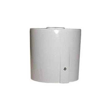 RAB Metal Mighty Cap - Fits 2" PVC - 1/2" Threaded Hole - White