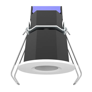 Westgate RDL1S 1" Snap-In Round LED Recessed Downlight - 8W - CCT Selectable - 600 Lumens - 120V - White