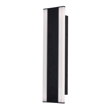 AFX Rhea 18" LED Outdoor Wall Sconce - Battery Backup - 20W - CCT Selectable - 120-277V - Black
