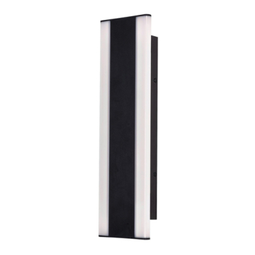 AFX Rhea 18" LED Outdoor Wall Sconce - CCT Selectable - 120-277V - Black