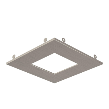 DALS 4" Square Trim for 5004SQ-CC Products - Satin Nickel