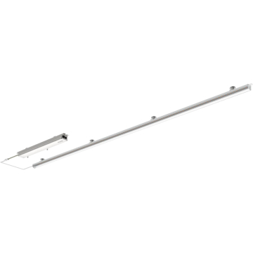 RAB 1x4 Field-Adjustable Retrofit LED Light Bar - 4,690 Max Lumens - 20 | 25 | 30W - Clear Lens - 120-277V