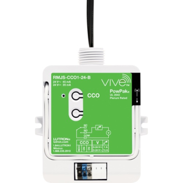 Lutron PowPak Contact Closure Output Module - 24V