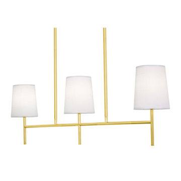 AFX Rose 36" Pendant Light - 120V - Satin Brass