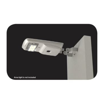 Light Efficient Design Round Pole Bracket for 8W