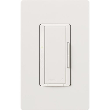 Lutron RadioRA 2 RF Maestro Pro LED+ Dimmer - Phase Selectable - Snow