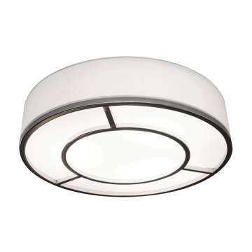 AFX Reeves 16" LED Flush Mount - Motion Sensor - 30W - CCT Selectable - 120-277V - Satin Nickel