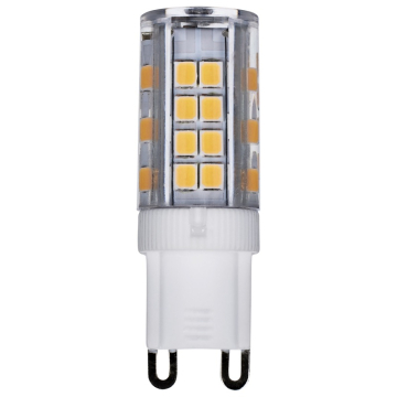 SATCO 3.5W T4 LED Miniature Lamp - Clear - 3000K - G9 Base - 120V