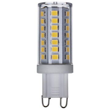 SATCO 5W T4 LED Miniature Lamp - Clear - 3000K - G9 Base - 120V