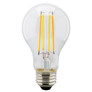 SATCO|NUVO Starfish Smart 5W A19 LED Lamp - Tunable White - Clear - 450 Lumens - 120V