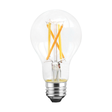 SATCO|NUVO Starfish Smart 7.5W A19 LED Lamp - Tunable White - Clear - 800 Lumens - T20 Compliant - 120V