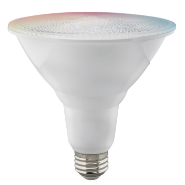 SATCO|NUVO Starfish Smart 15W PAR38 LED Lamp - RGB & Tunable White - 1200 Lumens - T20 Compliant - 120V