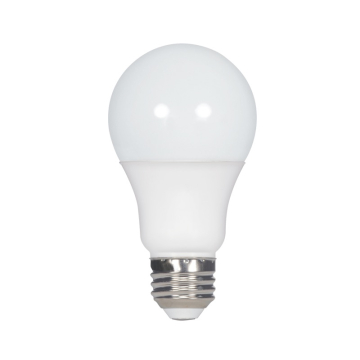 SATCO 5.5W A19 LED Lamp - 2700K - E26 - 450 Lumens - 120V
