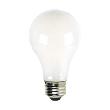 SATCO 8W A19 LED Filament Lamp - Soft White - 2700K - 800 Lumens - E26 - 120V