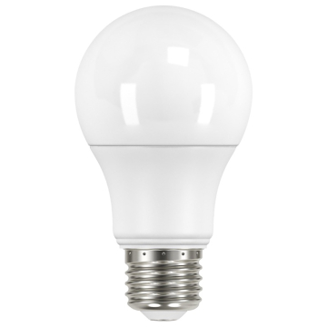 SATCO 9.5W A19 LED Lamp - 2700K - Dimmable - E26 - 800 Lumens - 4-pack