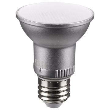 SATCO 5.5W PAR20 LED Lamp - E26 - Silver Finish - CCT Selectable - 120V - 25° Beam Angle