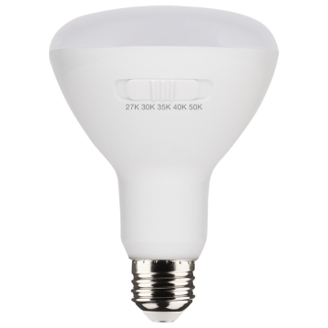 SATCO 8.5W BR30 LED Lamp - E26 - CCT Selectable - 90 CRI - 120V