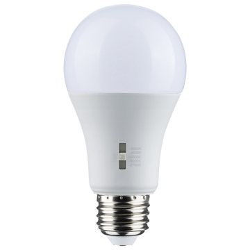 SATCO 14W A19 LED Lamp - E26 - CCT Selectable - 1600 Lumens - 120V