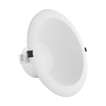 SATCO|NUVO 8" Round Commercial LED Downlight - 19 | 26 | 32W - CCT Selectable - 120-277V - White Reflector