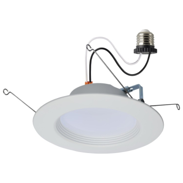 SATCO|NUVO LED Downlight Retrofit - 5-6" Round - 13.7W - CCT Selectable - 1200 Lumens - 120V - White