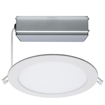 SATCO|NUVO LED Edge-lit Downlight - 24W - 8" Round - CCT Selectable - 2000 Lumens - 120V