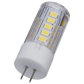 SATCO 3W T5 LED Miniature Lamp - Clear - G4 Base - 5000K - 12V