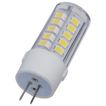 SATCO 4.5W T6 LED Miniature Lamp - Clear - G4 Base - 5000K - 12V