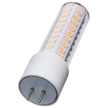 SATCO 6.5W T6 LED Miniature Lamp - Clear - GY6.35 Base - 3000K - 12V