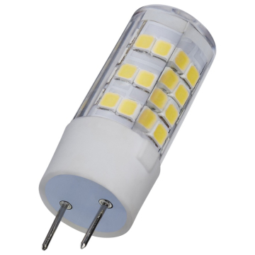 SATCO 4.5W T6 LED Miniature Lamp - Clear - G8 Base - 5000K - 120V