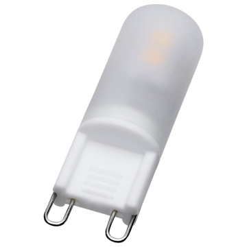 SATCO 2W T4 LED Miniature Lamp - Frosted - G9 Base - 3000K - 120V