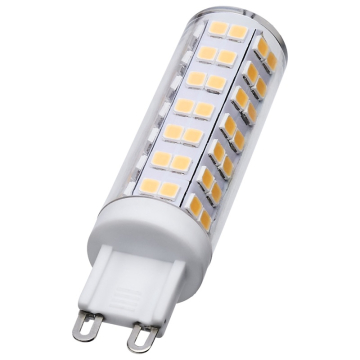SATCO 6.5W T6 LED Miniature Lamp - Clear - G9 Base - 3000K - 120V