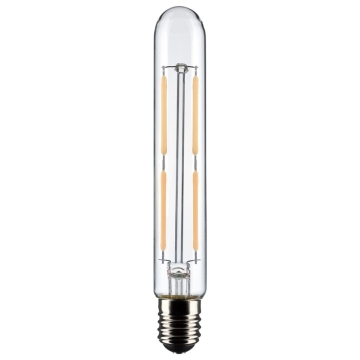 SATCO 4W T6.5 LED Filament Lamp - Clear - E17 - 4000K - 400 Lumens - 120V