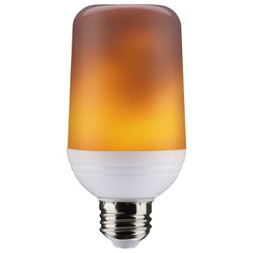 SATCO 2.5W T19 LED Flame Bulb - E26 - 150 Lumens - 120V