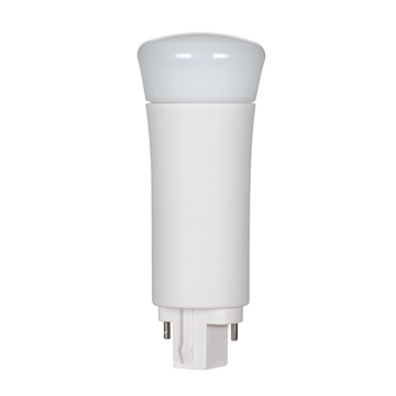 SATCO 9W LED PL 2-Pin - 3000K - 850 Lumens - G24d Base - 120° Beam Angle - Ballast Dependent