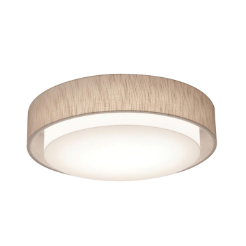 AFX Sanibel 23" Flush Mount - 120V - Jute