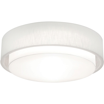 AFX Sanibel 32" Flush Mount - 120V - Linen White