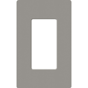 Lutron Claro Screwless Designer Wallplate - 1 Gang - Cobblestone