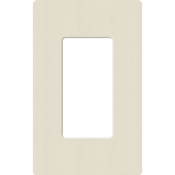 Lutron Claro Screwless Designer Wallplate - 1 Gang - Pumice