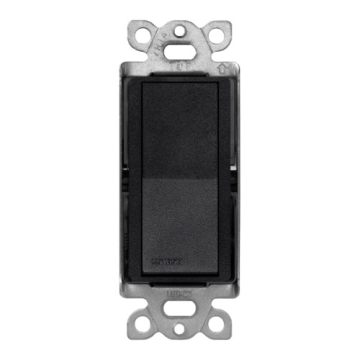 Lutron Claro 4-Way Switch - 15A - Midnight